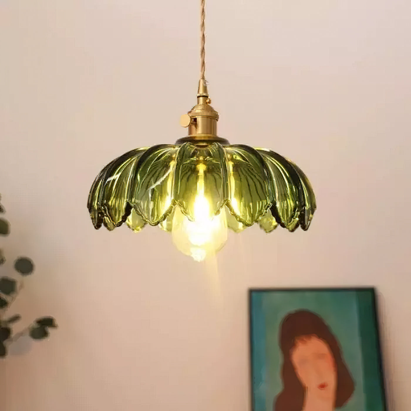 Vintage Pendelleuchte Versi