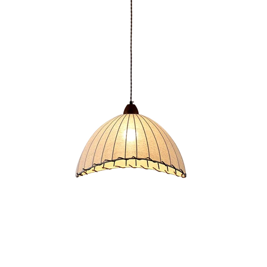 Geriffelte Pendelleuchte Gioueo