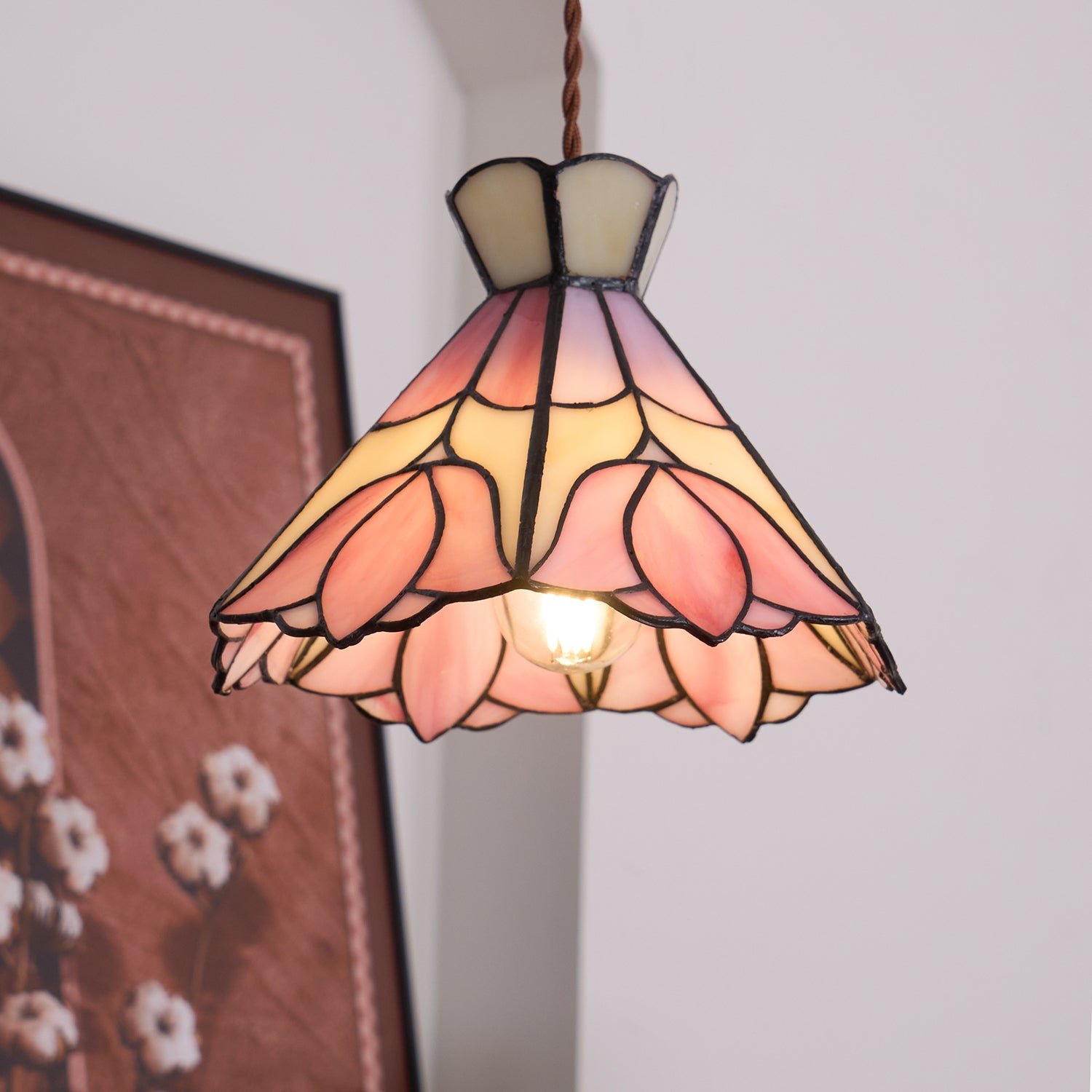 Vintage Pendelleuchte Mirar