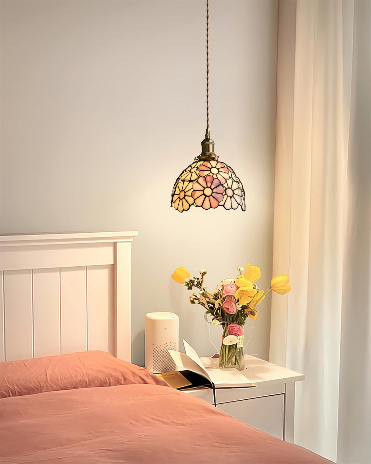 Florale Pendelleuchte Dordoral