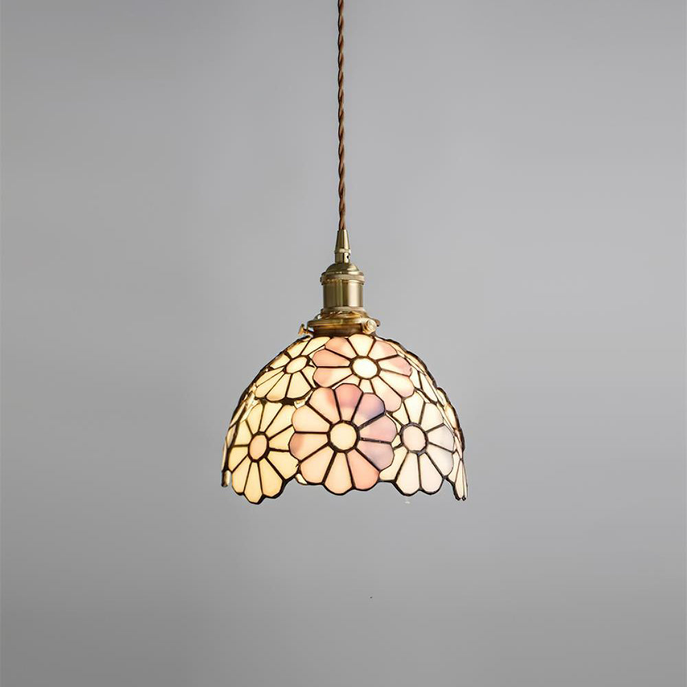 Florale Pendelleuchte Dordoral