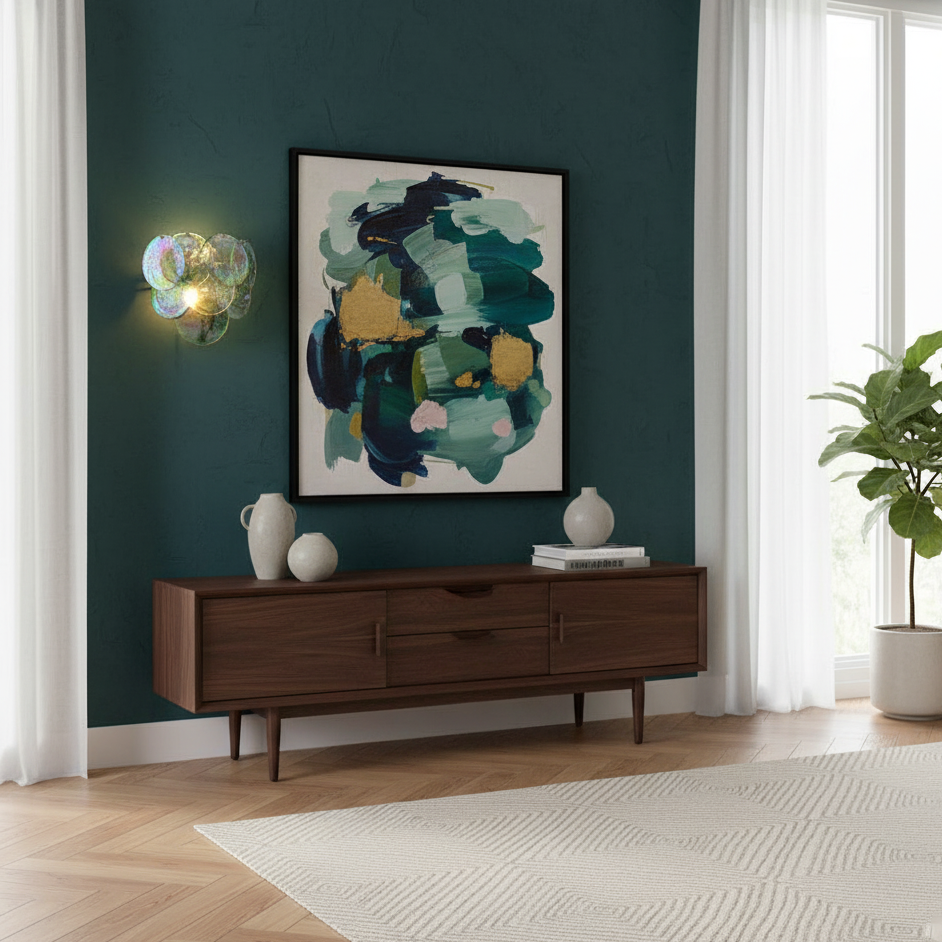 Talia Glass Wall Lamp – detail 7