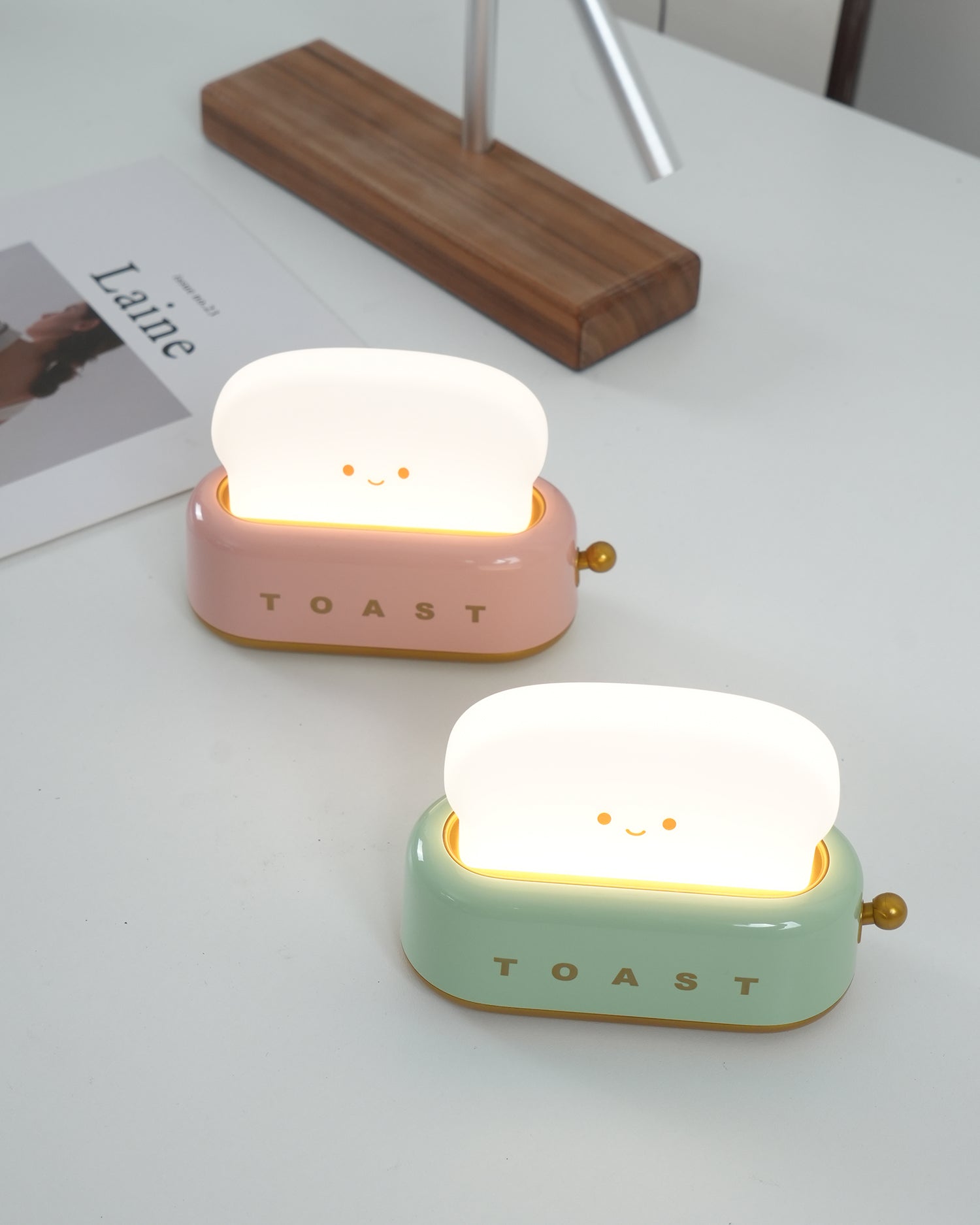 Tischleuchte Lumviis Toaster