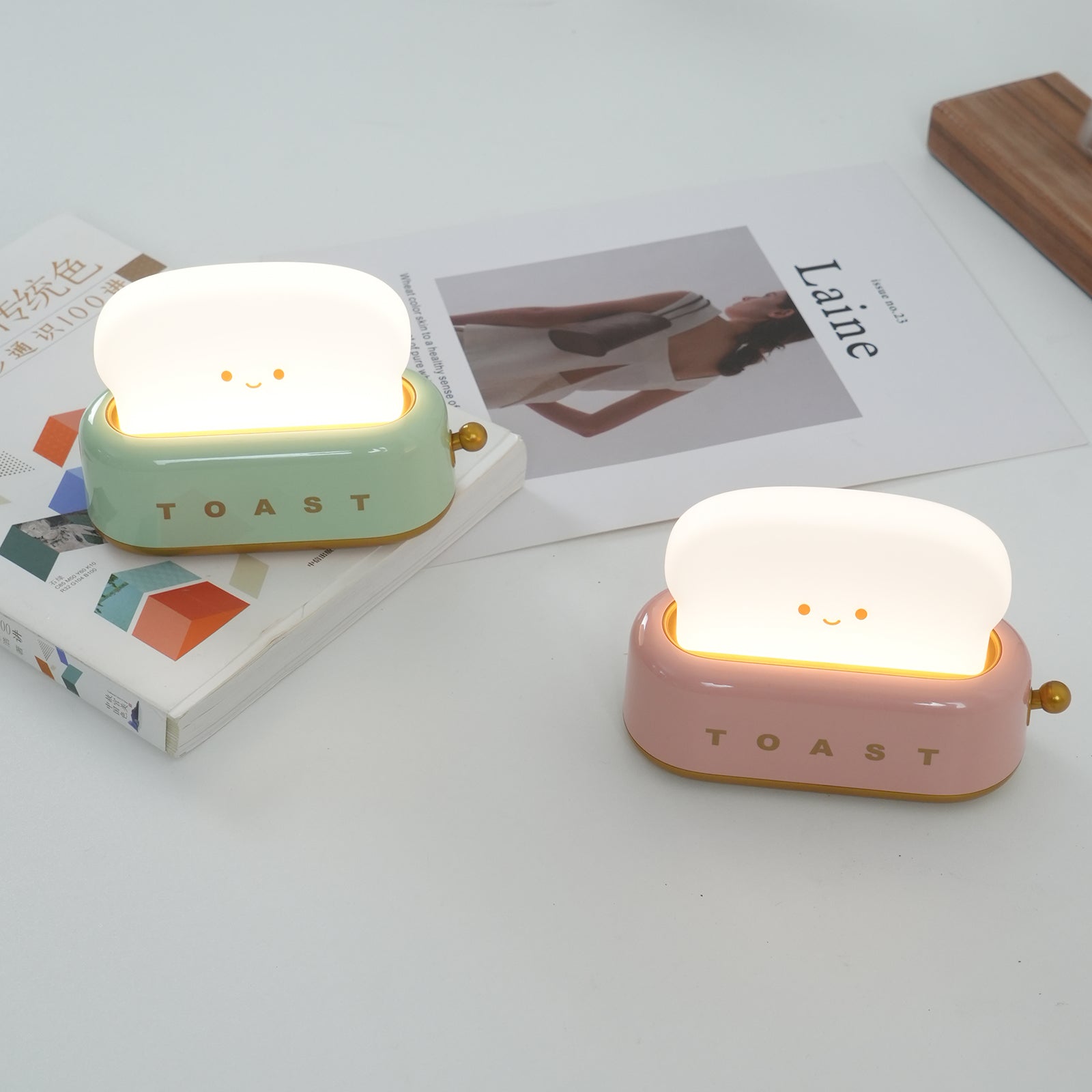 Tischleuchte Lumviis Toaster