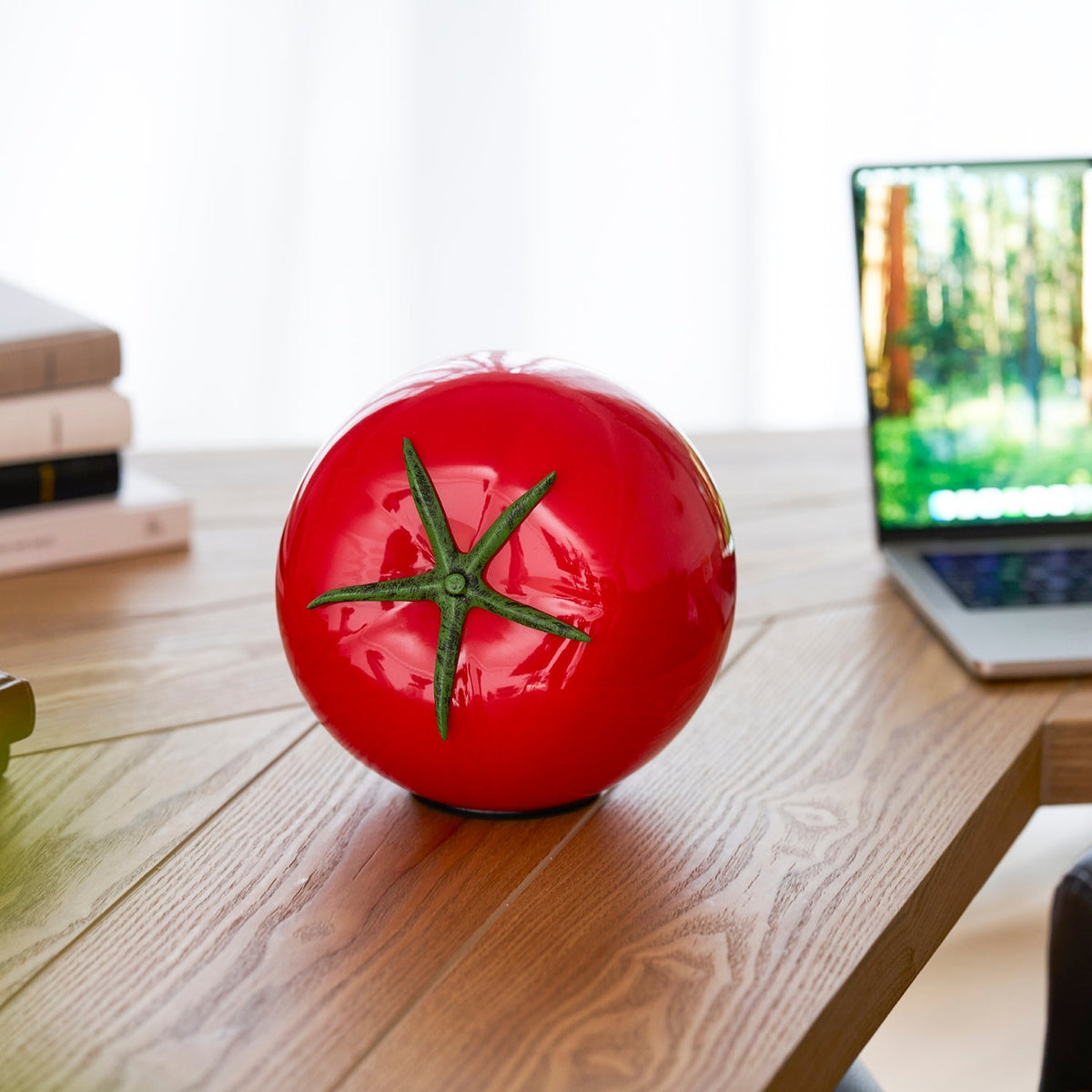 Tomatenförmige Tischleuchte Perno