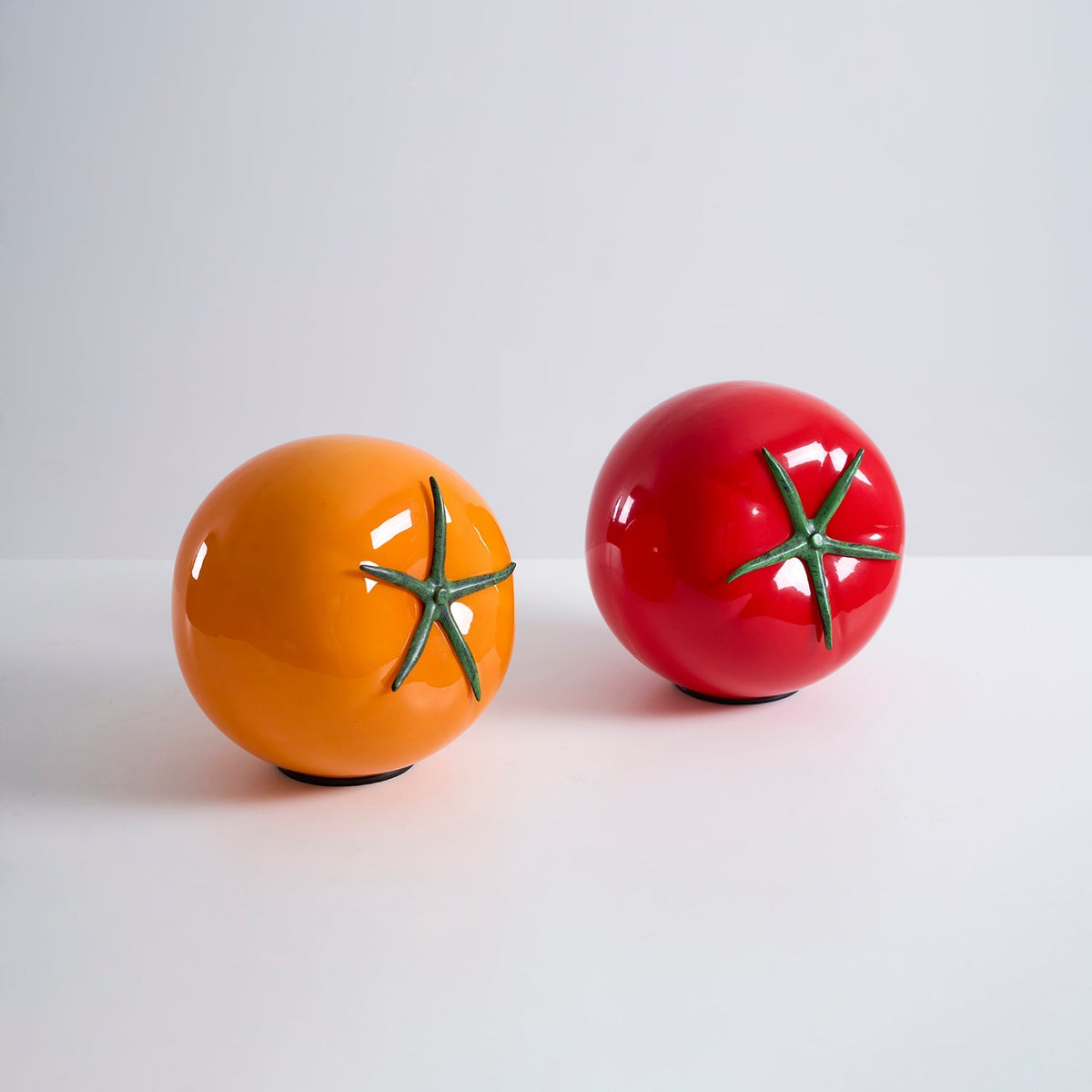 Tomatenförmige Tischleuchte Perno
