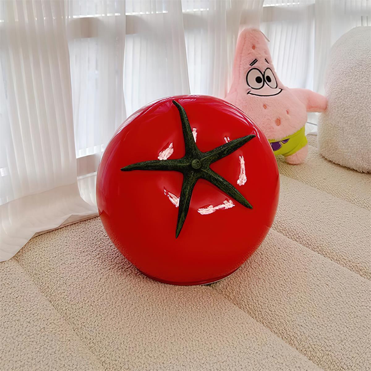 Tomatenförmige Tischleuchte Perno