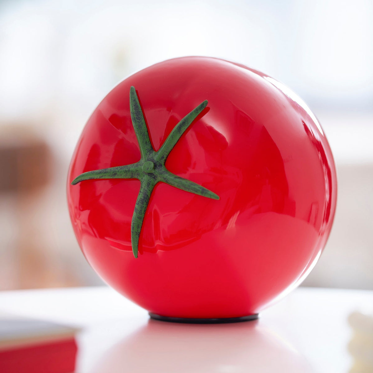 Tomatenförmige Tischleuchte Perno