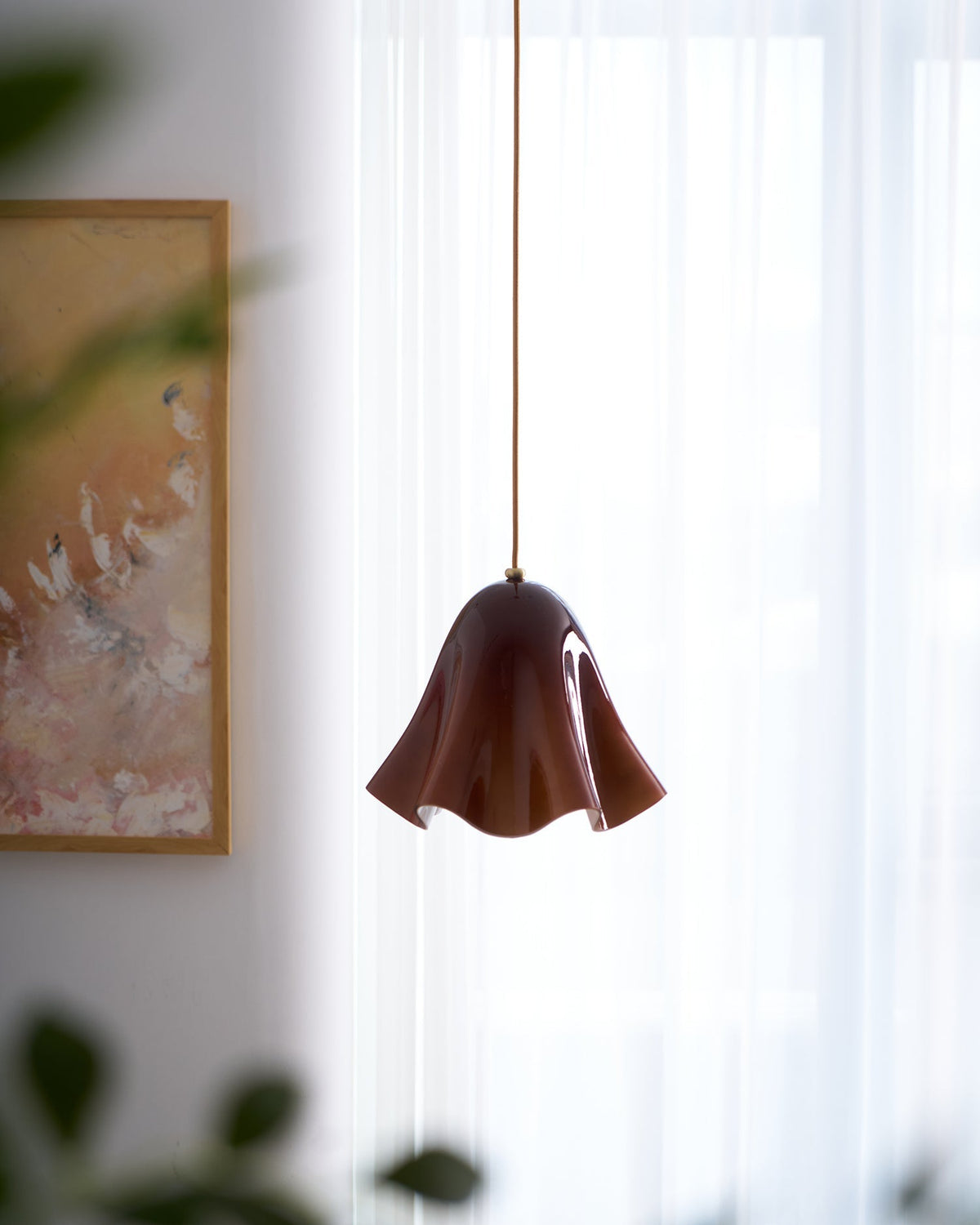 Florale Pendelleuchte Zalina