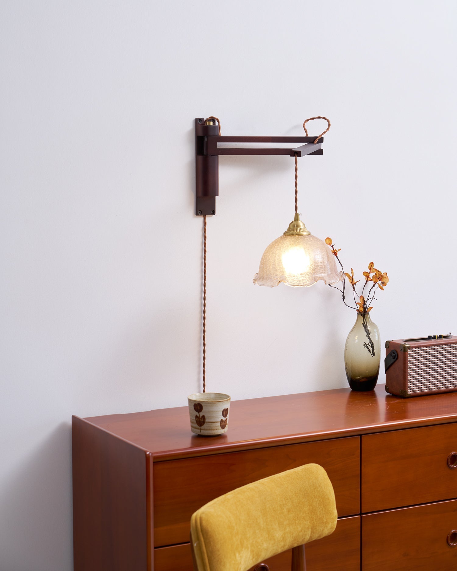 Vintage Wandleuchte Veltaeur