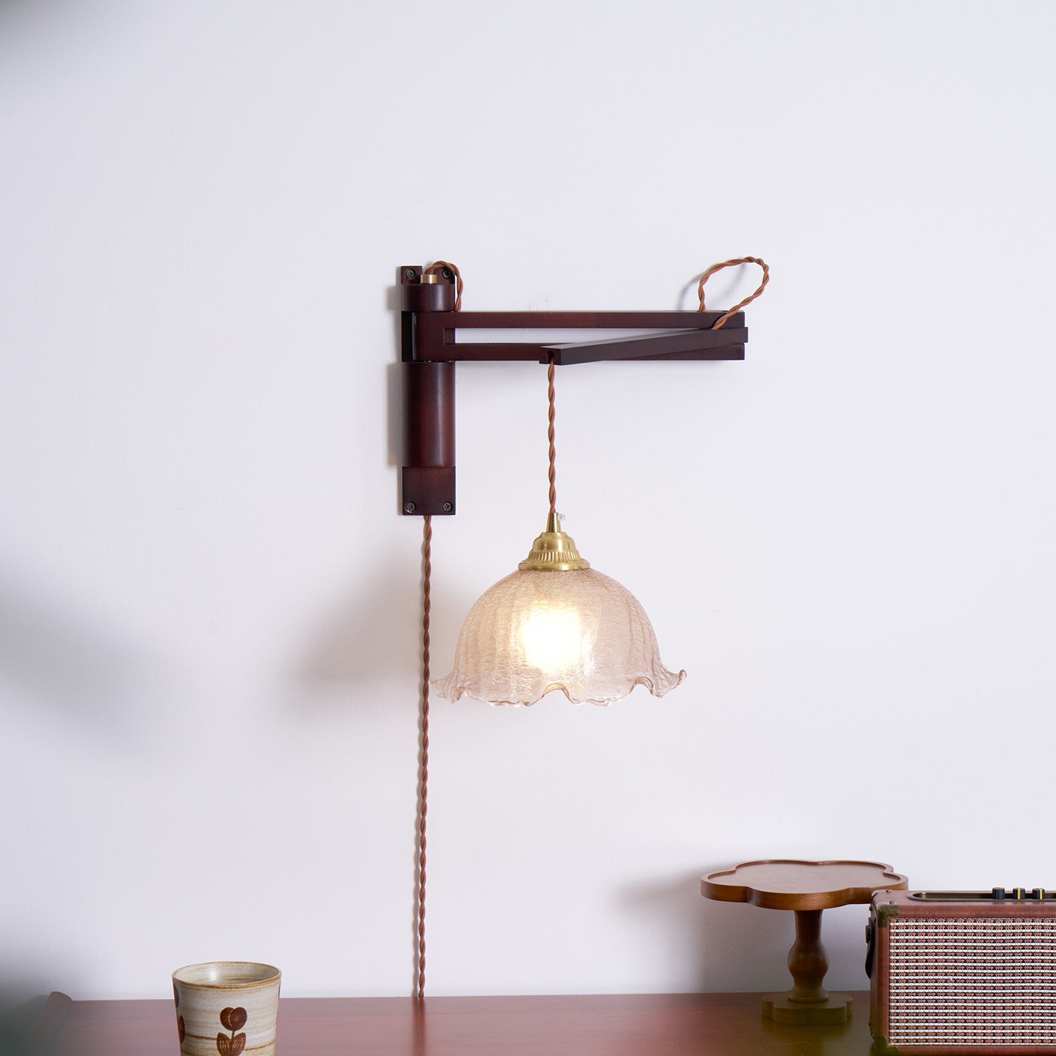 Vintage Wandleuchte Veltaeur