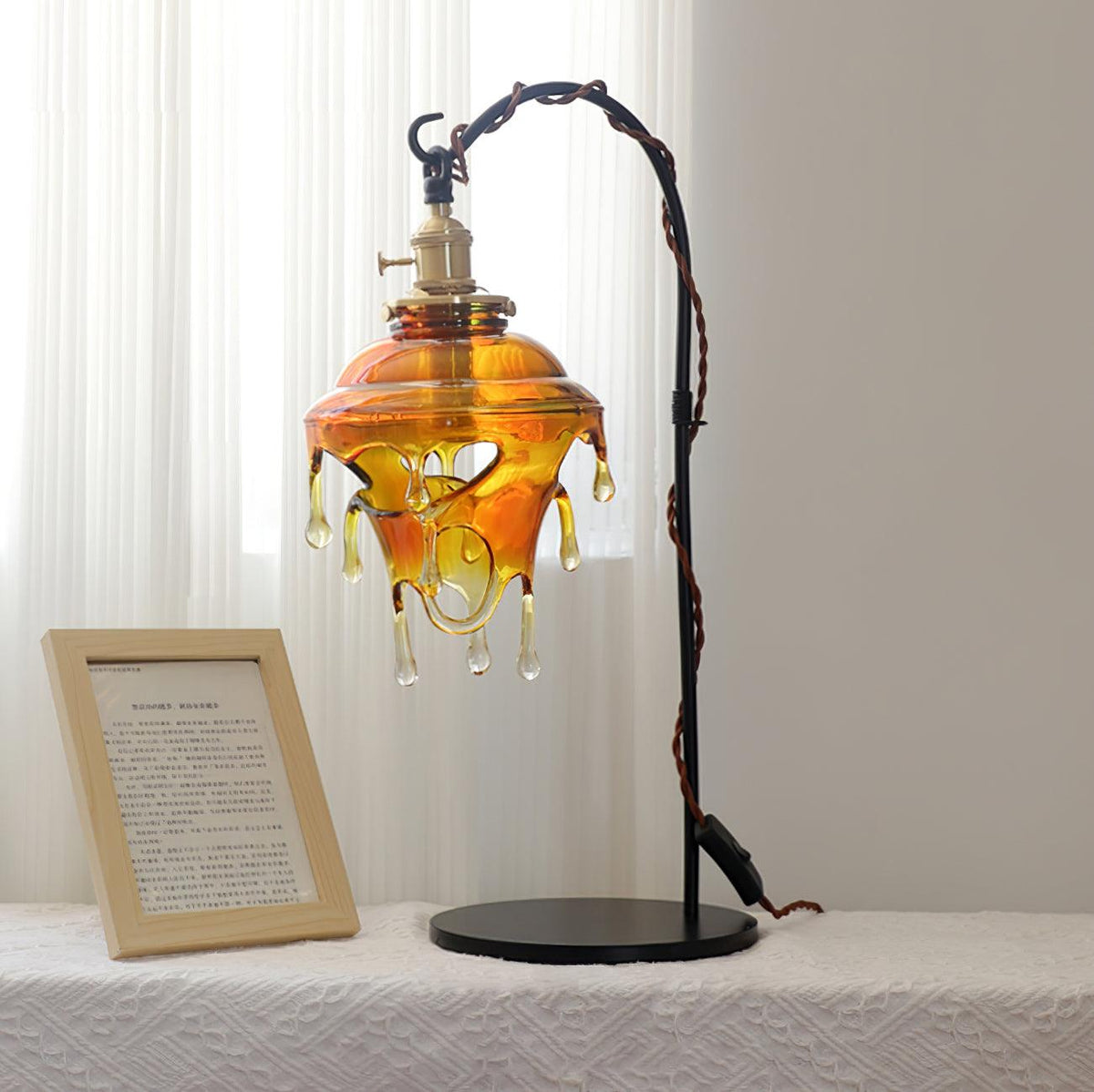 Tischleuchte Leiara