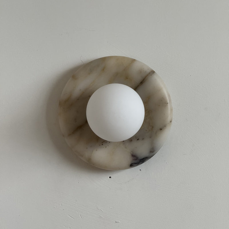 Runde Wandleuchte Ellino