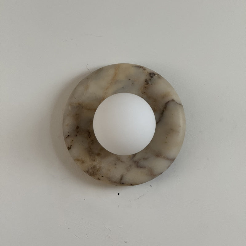 Runde Wandleuchte Ellino