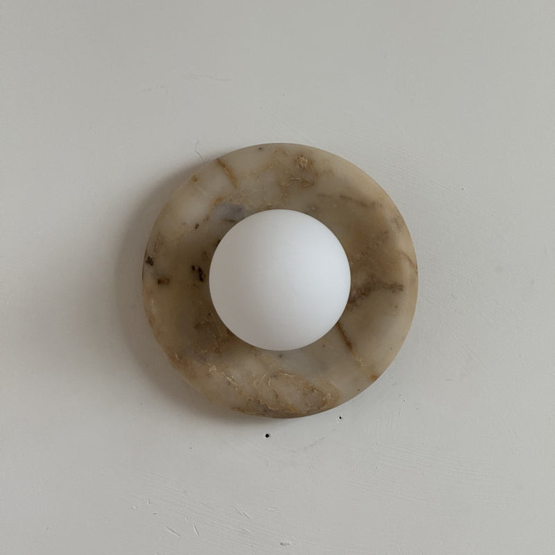 Runde Wandleuchte Ellino