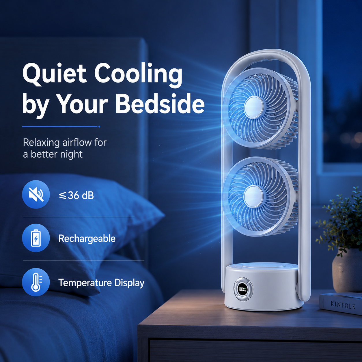AMERA - Mobiler Turmventilator