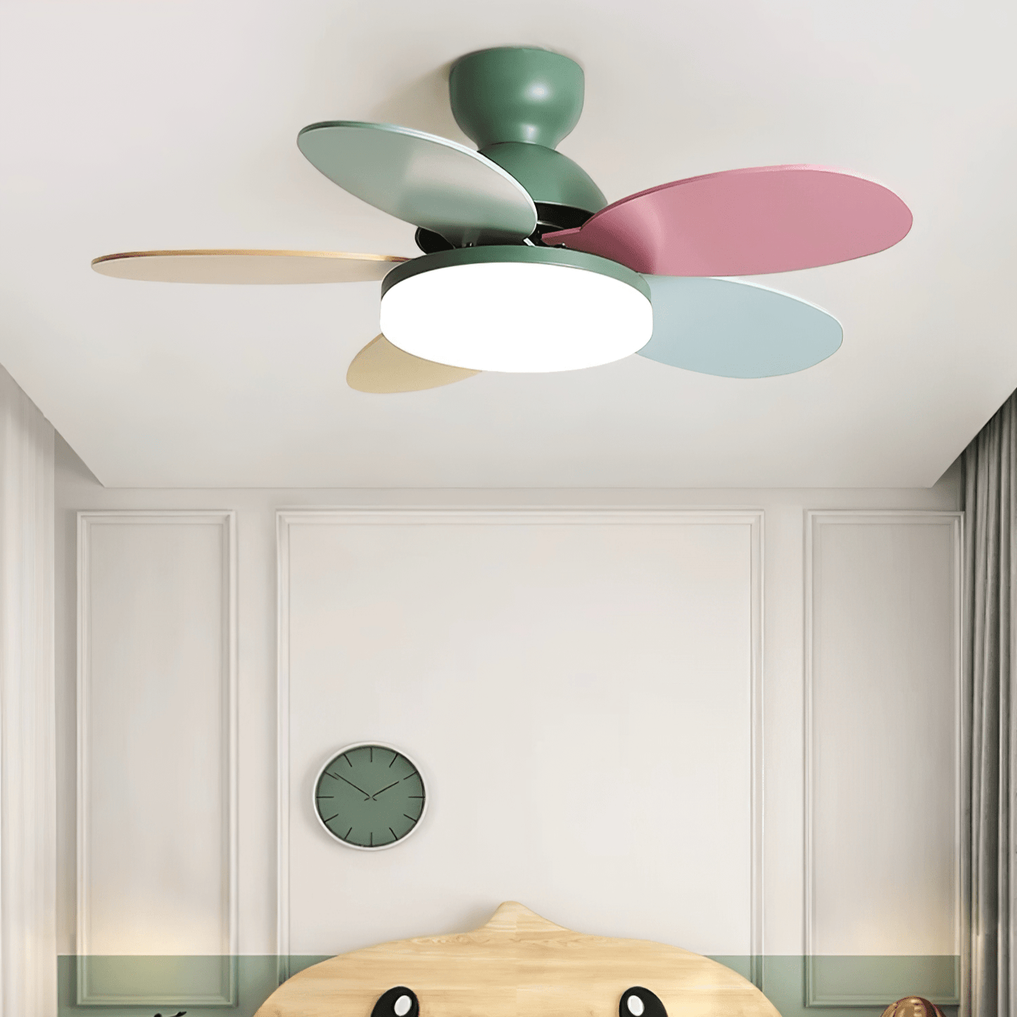 Moderne Deckenventilatorleuchte Lareo