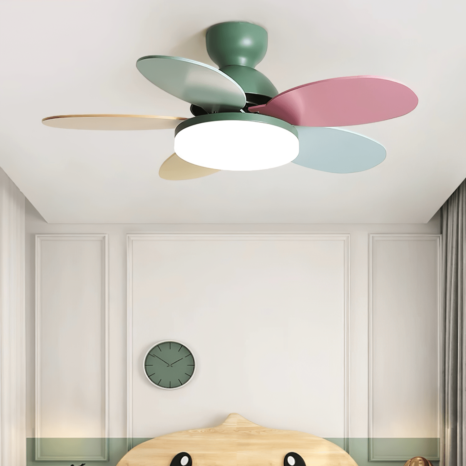 Moderne Deckenventilatorleuchte Lareo
