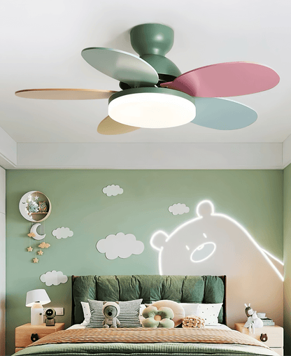 Moderne Deckenventilatorleuchte Lareo