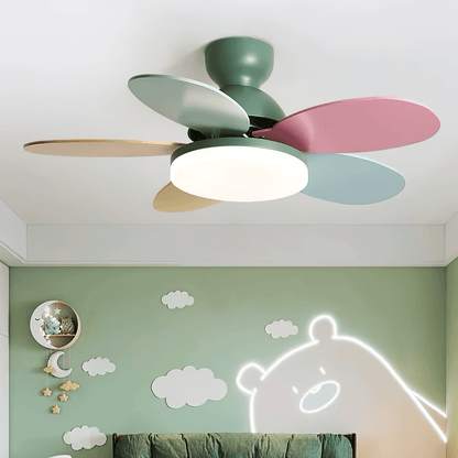 Moderne Deckenventilatorleuchte Lareo