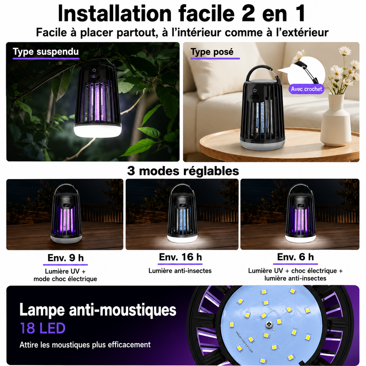 BRILE - Mückenlampe