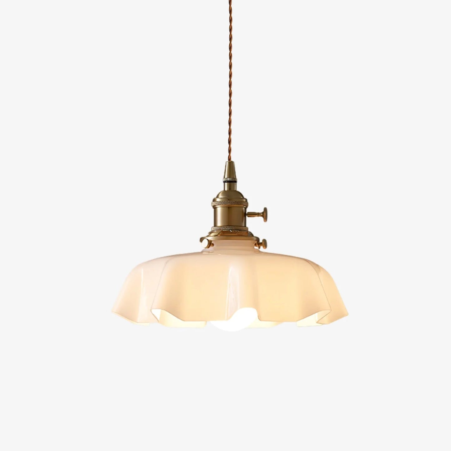 Vintage Pendelleuchte Serer