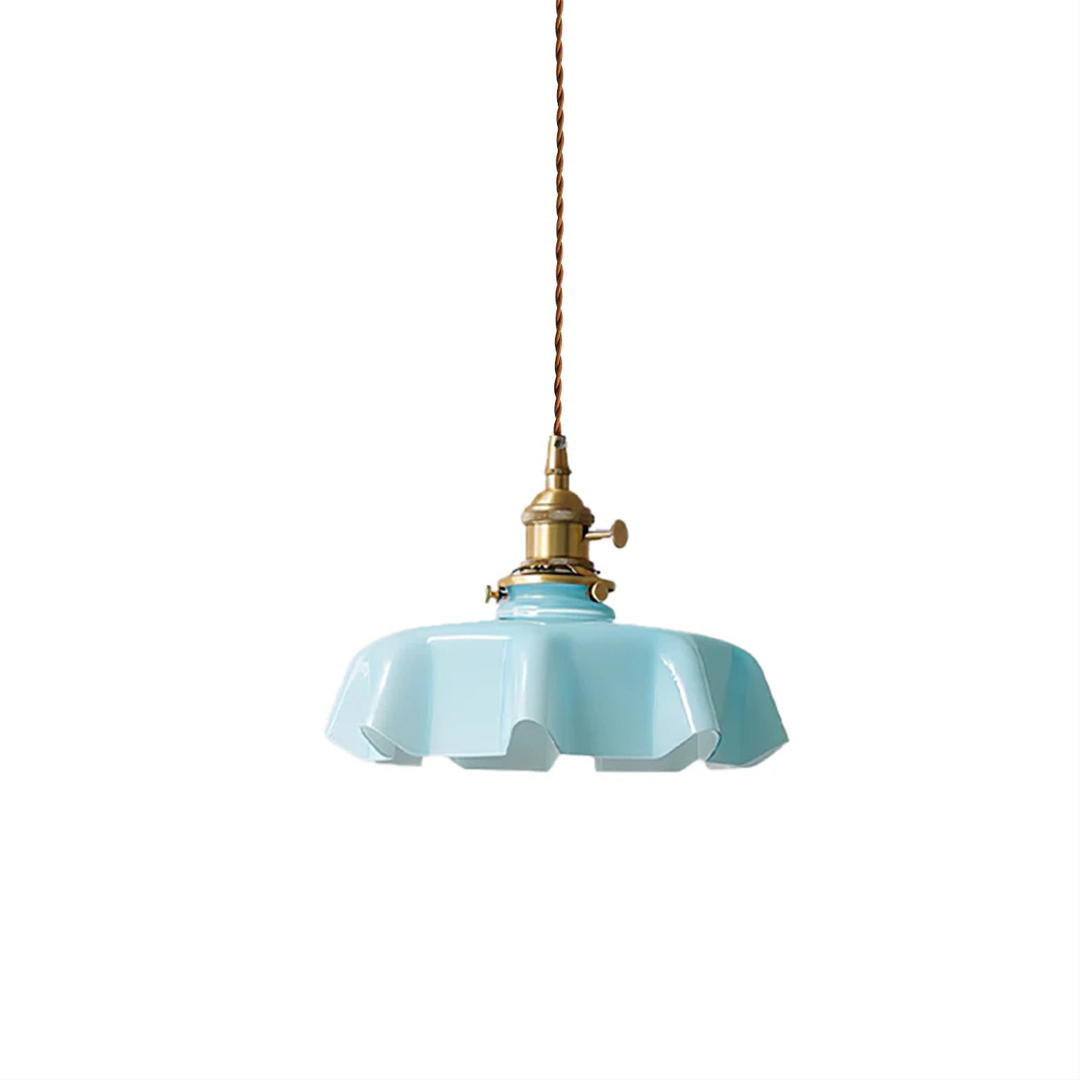 Vintage Pendelleuchte Serer