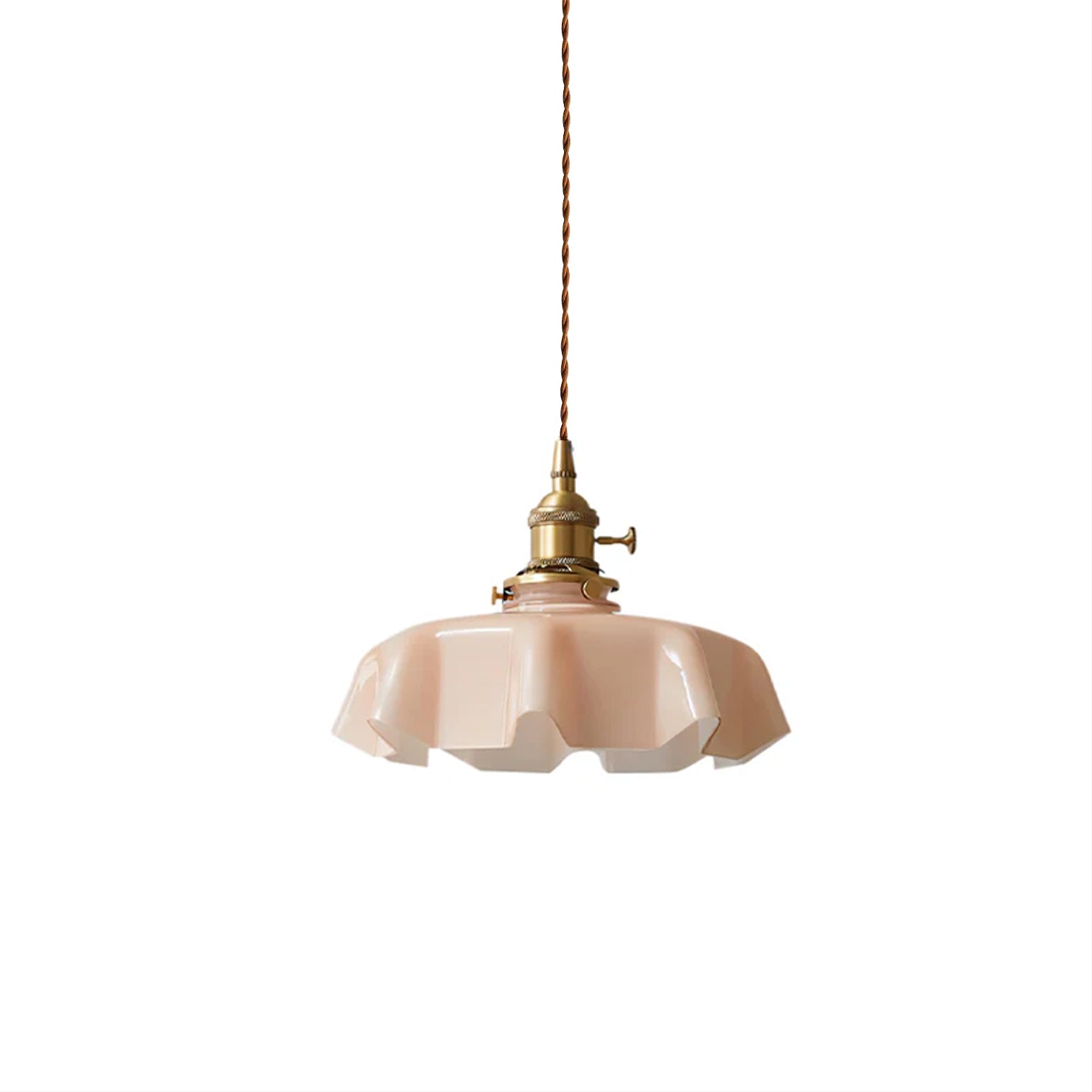 Vintage Pendelleuchte Serer