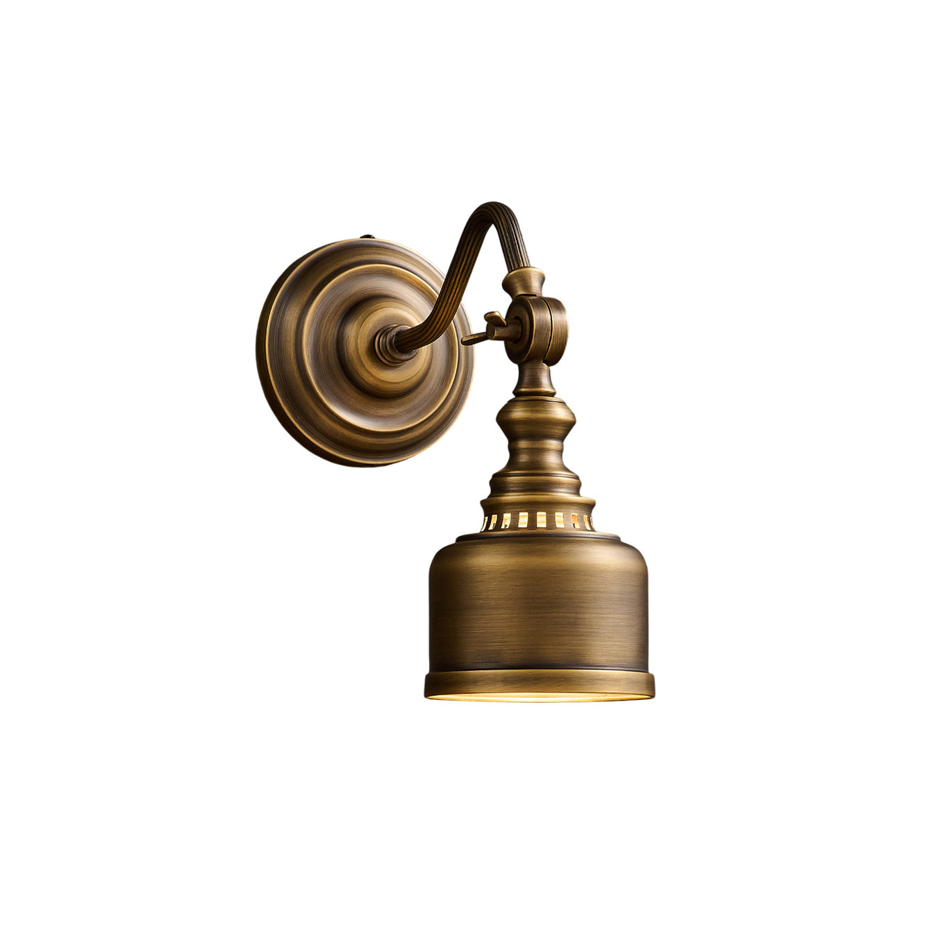 Vintage Wandleuchte Marbel