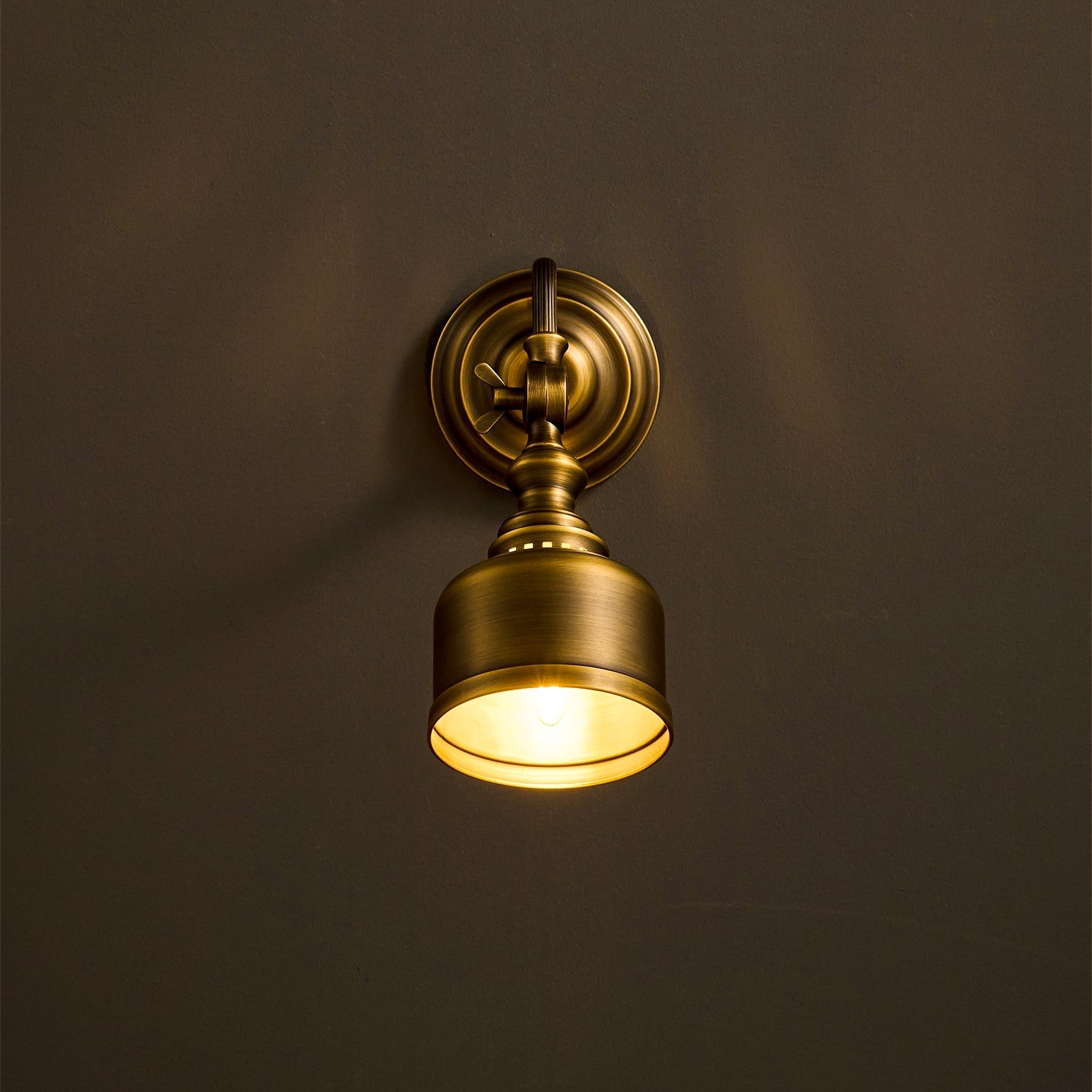 Vintage Wandleuchte Marbel