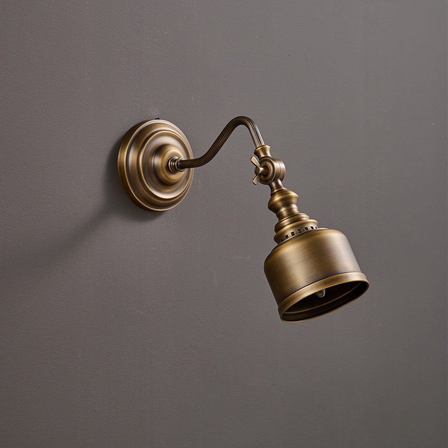 Vintage Wandleuchte Marbel