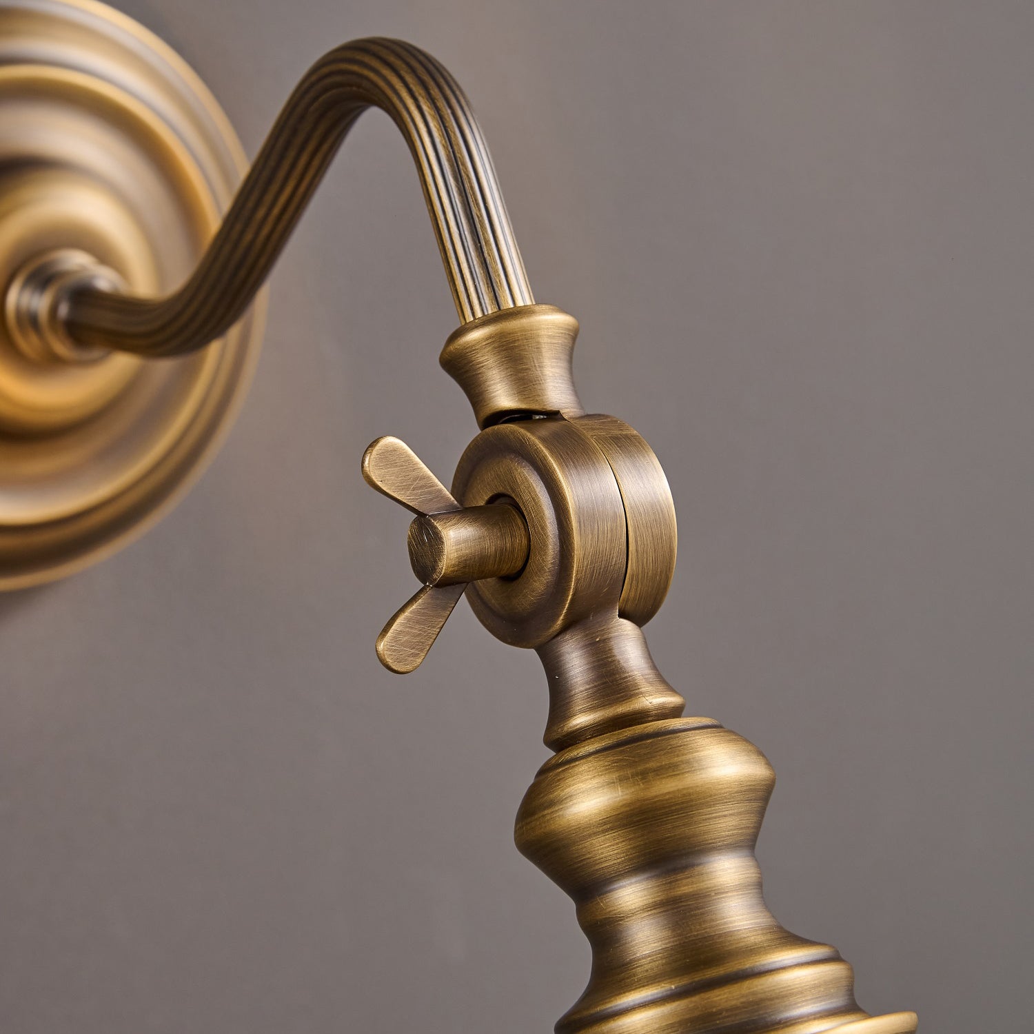 Vintage Wandleuchte Marbel