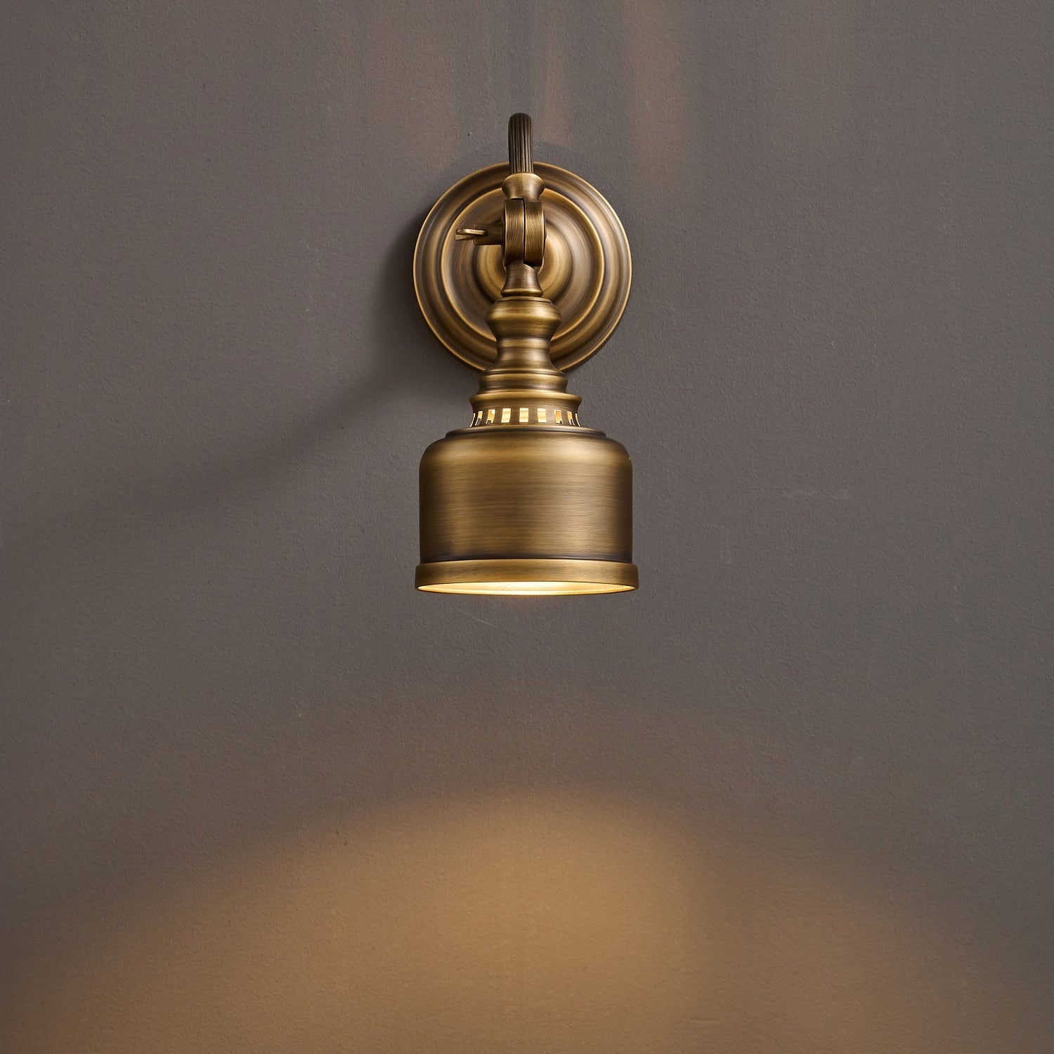 Vintage Wandleuchte Marbel