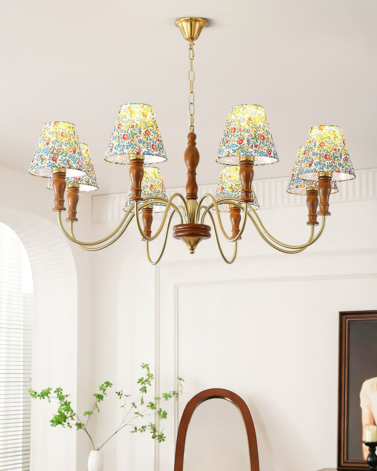 Floraler Kronleuchter Lumie