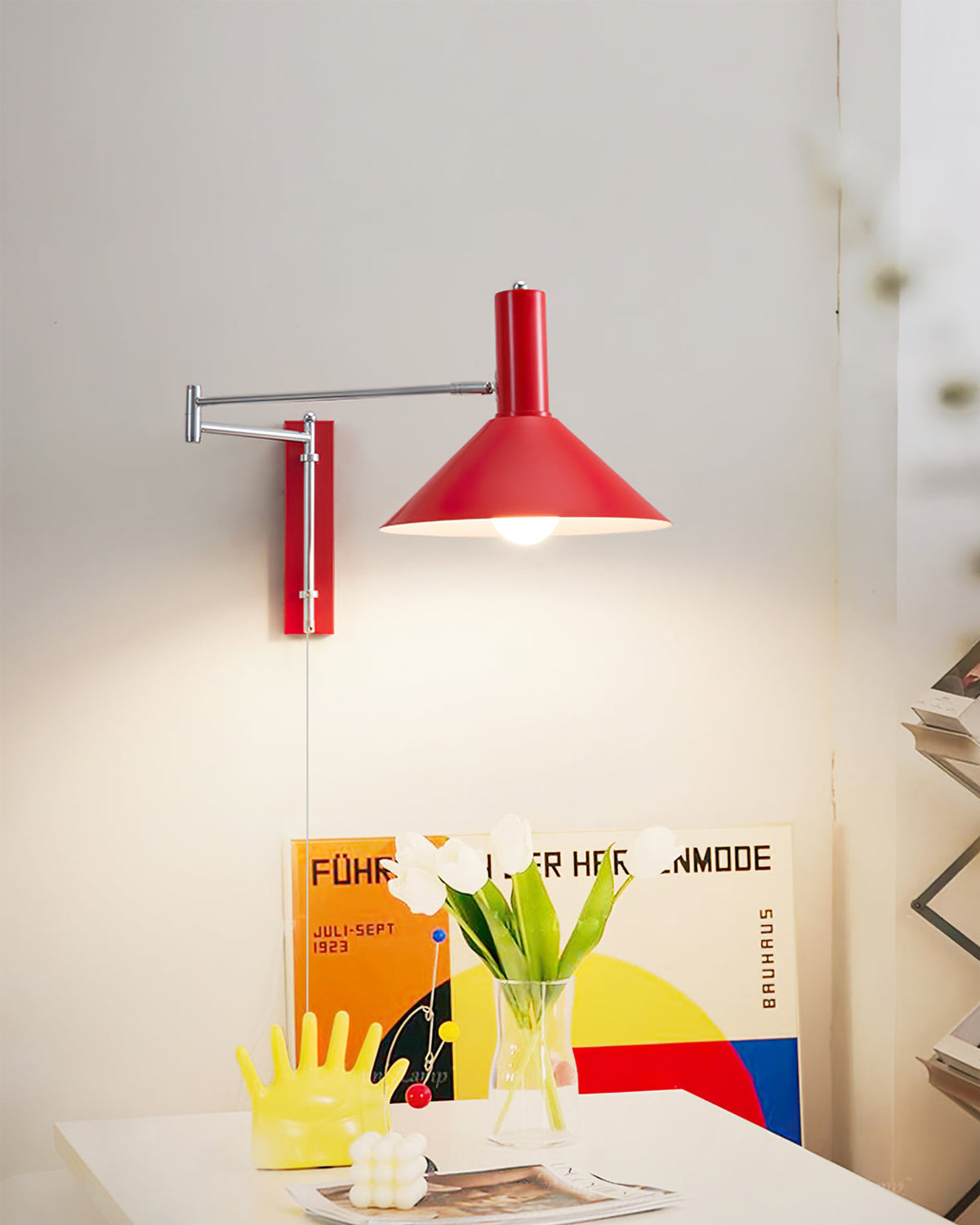 Minimalistische Wandleuchte Dorrino