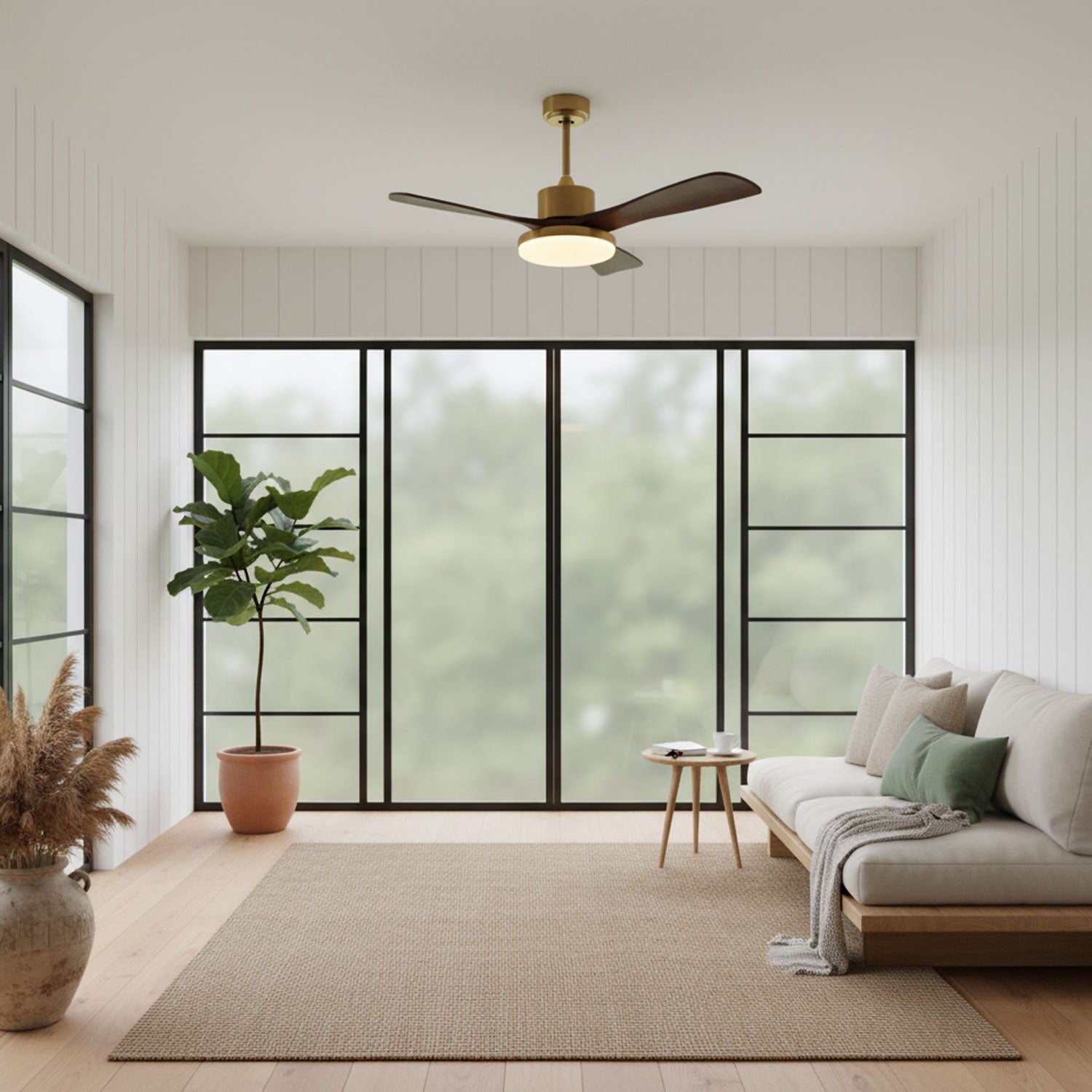 Deckenventilator mit Licht Lariena