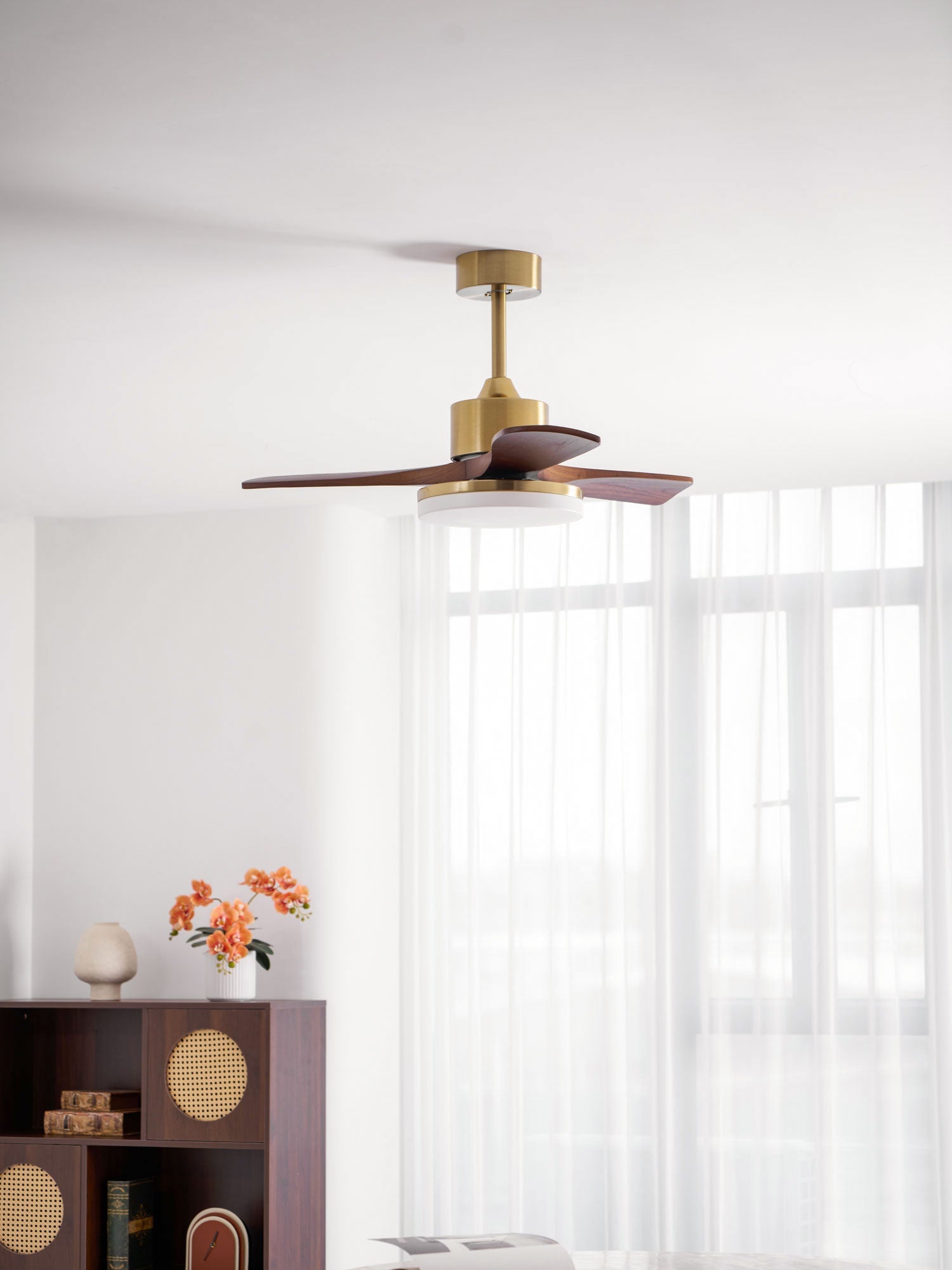 Deckenventilator mit Licht Lariena