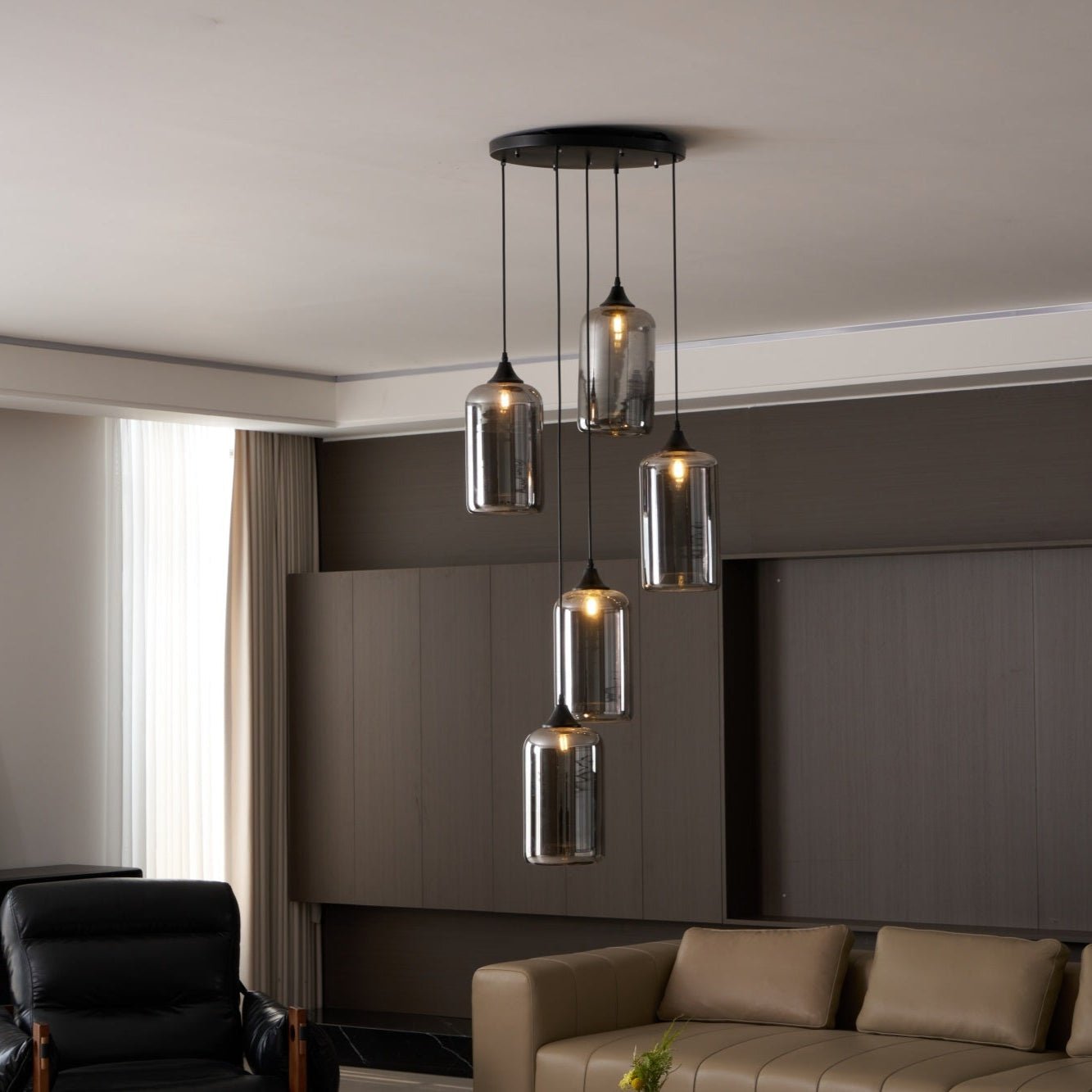 Vintage Pendelleuchte Viletora