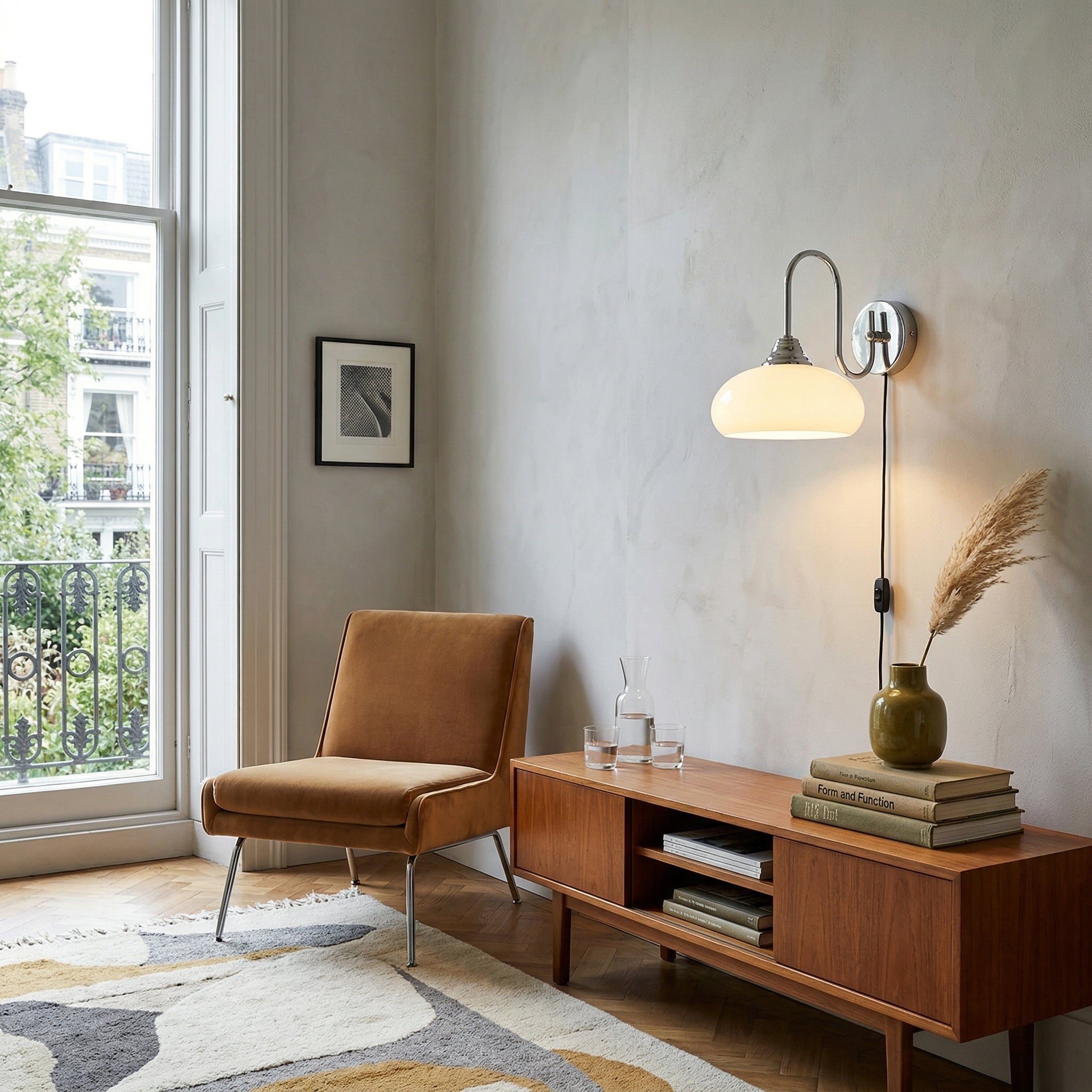 Perrai Wandleuchte mit Stecker