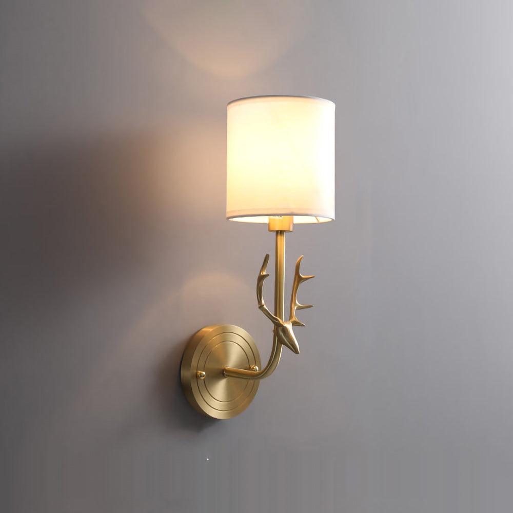 Skulpturale Wandleuchte Ivoma