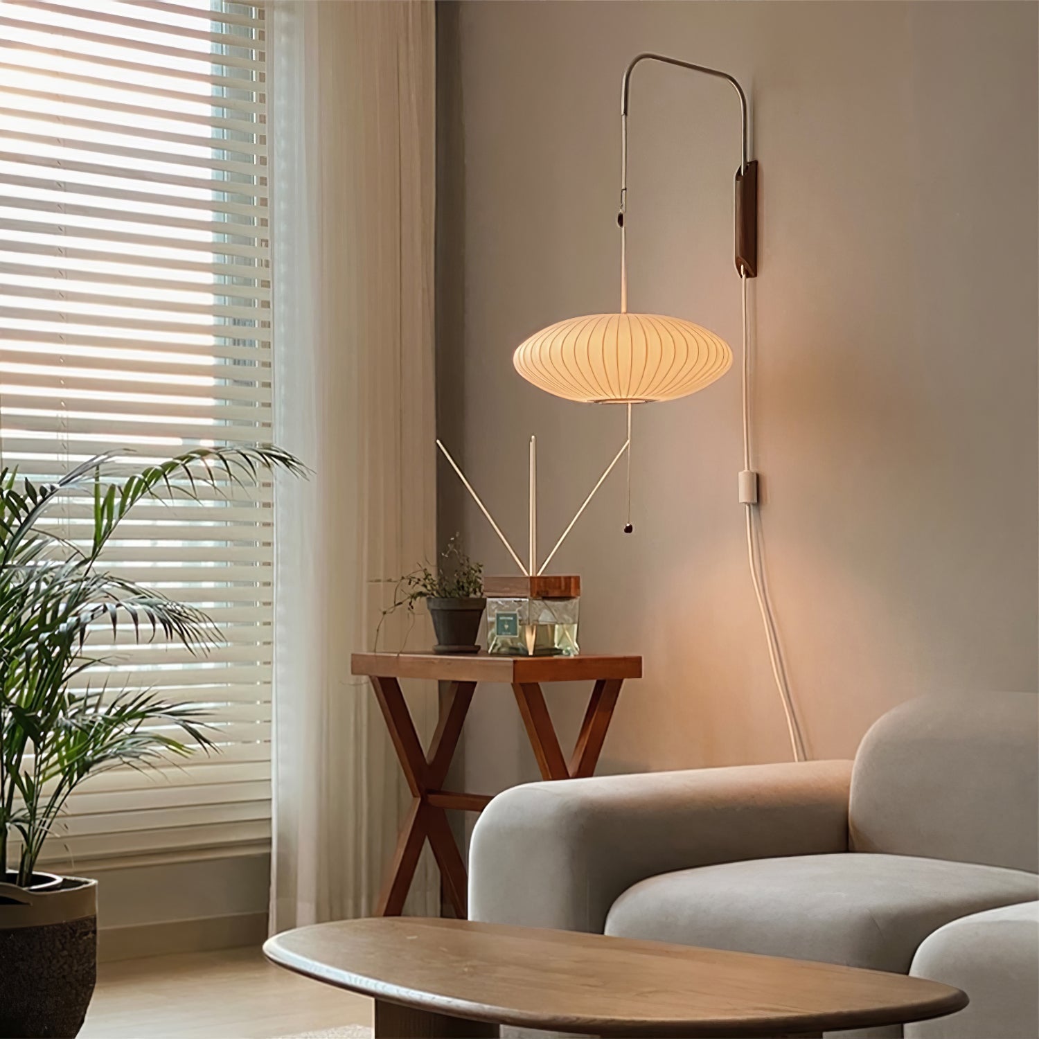 Moderne Wandleuchte Nelsa