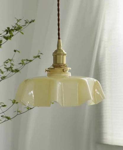 Vintage Pendelleuchte Serer