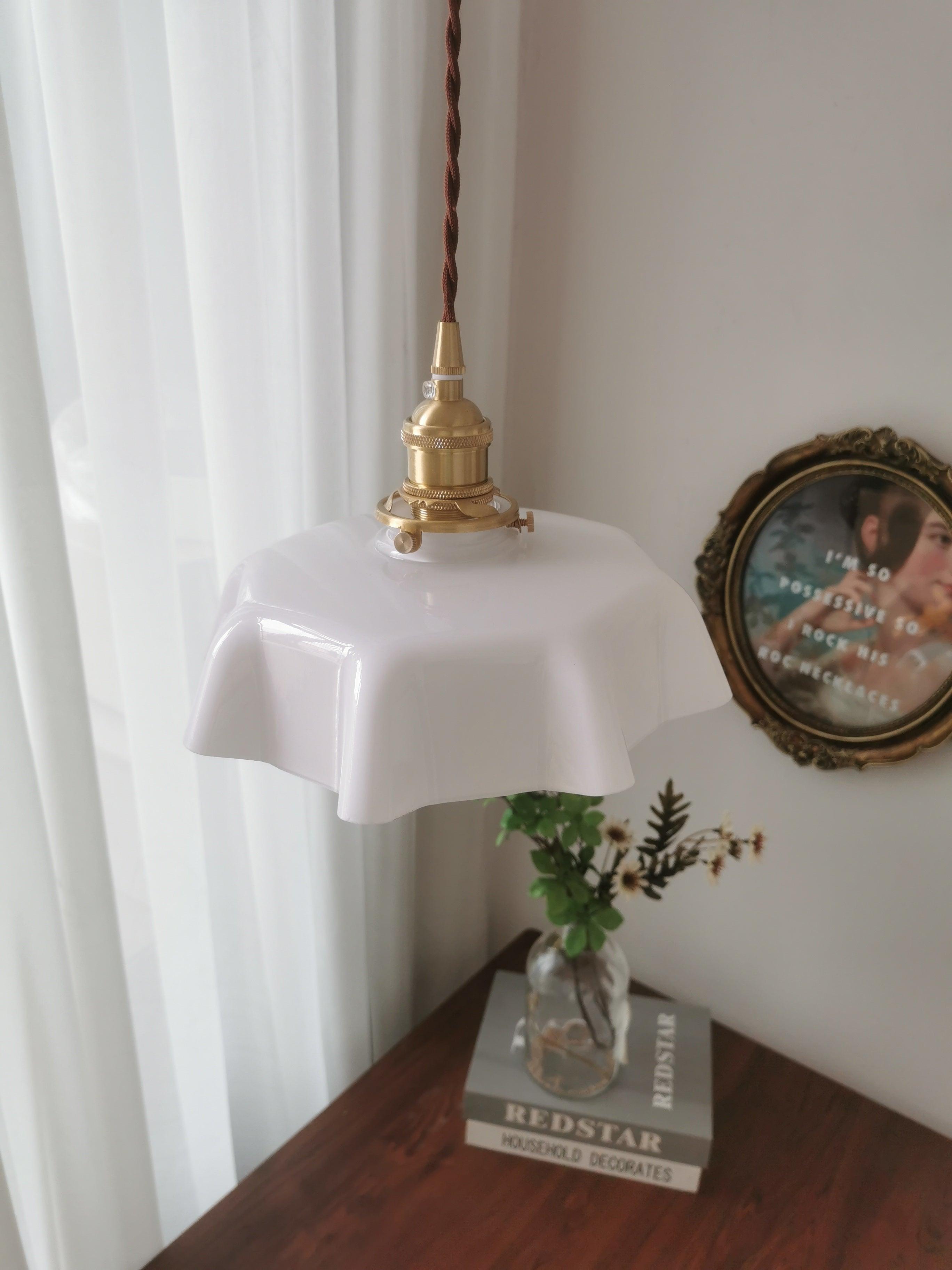 Vintage Pendelleuchte Serer
