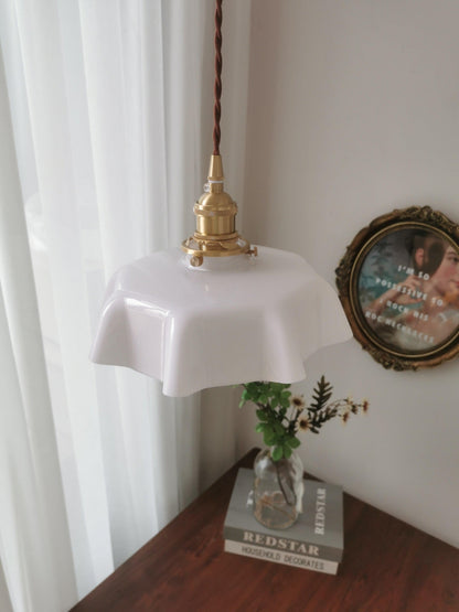 Vintage Pendelleuchte Serer