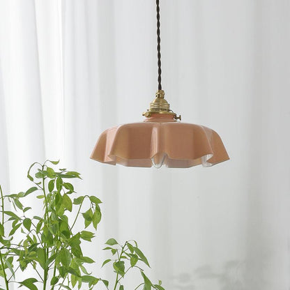 Vintage Pendelleuchte Serer