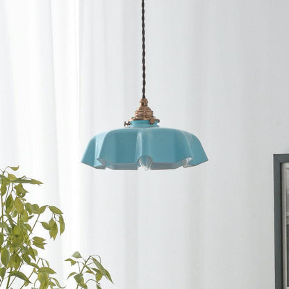 Vintage Pendelleuchte Serer