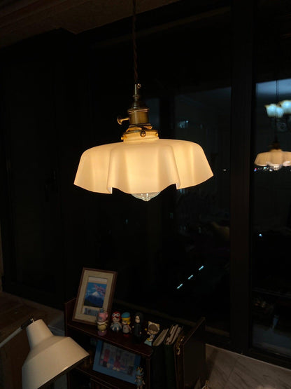 Vintage Pendelleuchte Serer