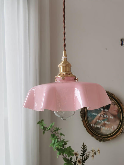 Vintage Pendelleuchte Serer