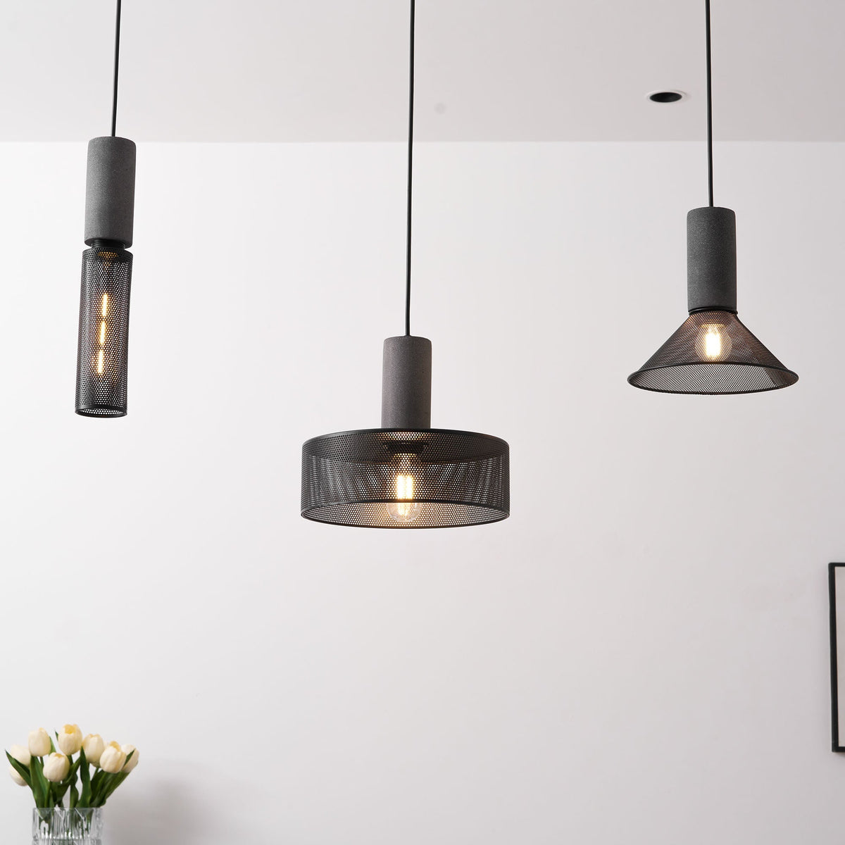 Industrielle Pendelleuchte Arlinia