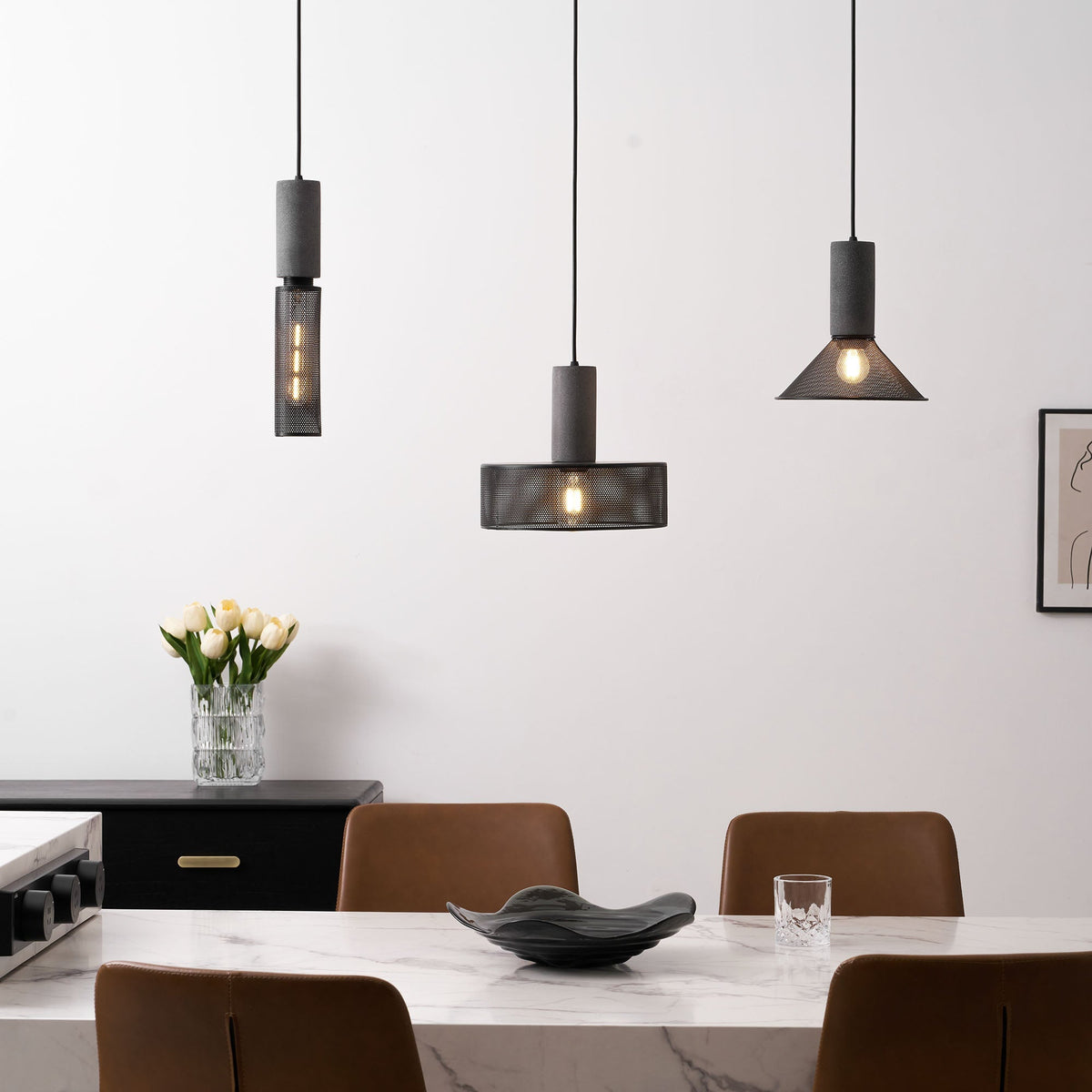 Industrielle Pendelleuchte Arlinia